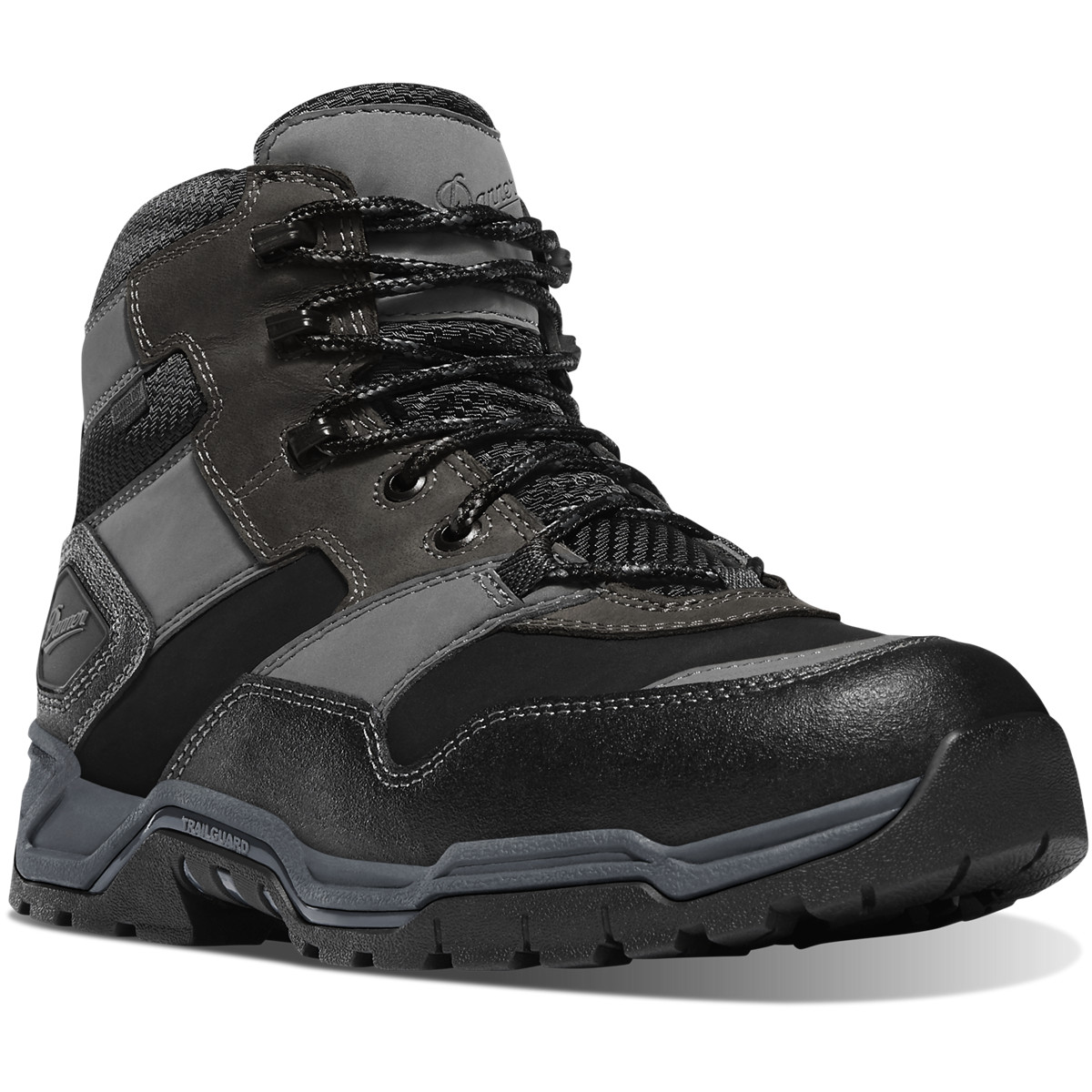 Danner Mens Field Ranger Work Boots Grey/Black - AKH026537